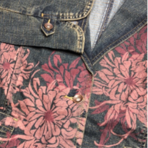 LIKE NEW WALLIS DENIM JEAN JACKET US12 ⭐️ - Picture 7 of 16